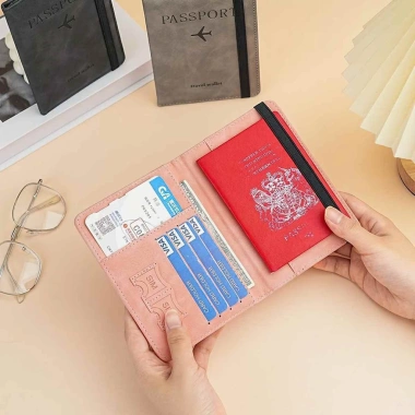 Ví da đựng passport BENTA đa màu sắc, nhiều ngăn, PU cao cấp chống thấm nước - Giá chỉ 59.800đ 2