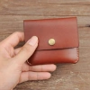 Ví da đựng thẻ mini cúc bấm da bò nhập khẩu - Handmade, giảm còn 250.000₫ 6
