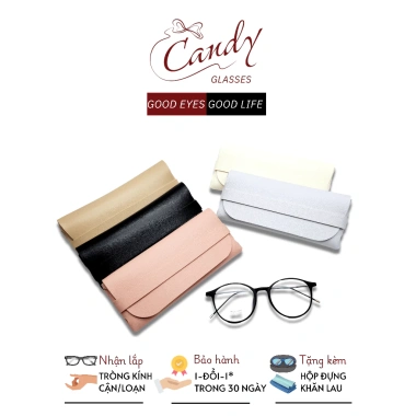 Ví da gài đa năng cho kính mát và kính cận - Kính Mắt Candy, giá chỉ 39.000 VNĐ