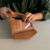 Ví da Handmade Letter Wallet Onetothree - Thiết kế sang trọng, chất liệu da thật, giảm giá 205.000₫ 2