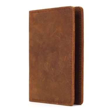 Ví da hộ chiếu vintage nam - Sang trọng, bảo vệ an toàn, chỉ 210.600₫