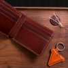 Ví da Mini dáng đứng da bò nhập khẩu - Handmade Mino Crafts, giá chỉ 450k 3