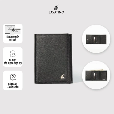 Ví Da Mini Gập 3 Da Dê Alran Cao Cấp LAVATINO JEMI WDB41 Giá 750.000 Chính Hãng