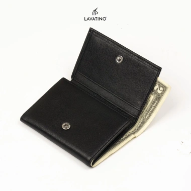 Ví Da Mini Gập 3 Da Dê Alran Cao Cấp LAVATINO JEMI WDB41 Giá 750.000 Chính Hãng 5
