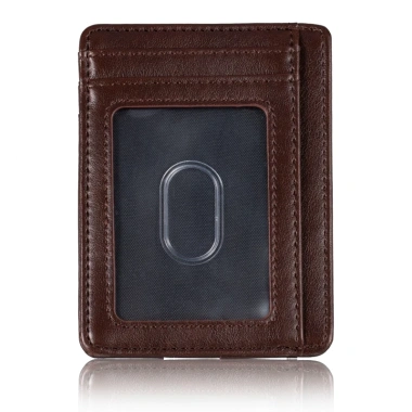 Ví da mỏng chống RFID - Đựng thẻ tín dụng, CMND, tiền mặt - Giá ưu đãi 78.290 VND 7