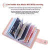 Ví da mỏng thời trang nữ 26 thẻ - Chống trộm ID, thẻ tín dụng, giảm giá 20% 7