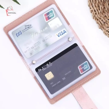 Ví da mỏng thời trang nữ 26 thẻ - Chống trộm ID, thẻ tín dụng, giảm giá 20% 8