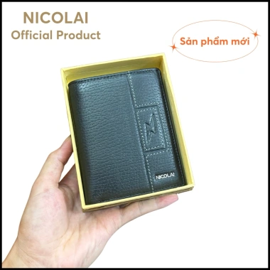 Ví da nam cao cấp Full hộp Nicolai 100% da thật - Giá chỉ 270.000 VND