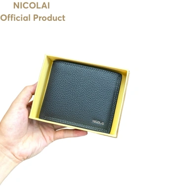 Ví da nam cao cấp Niccolai chính hãng - Da thật, full hộp, giảm còn 270.000₫