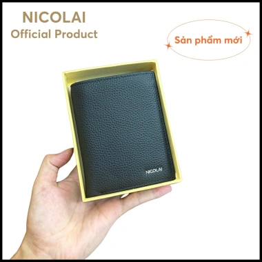 Ví da nam dáng đứng cao cấp Nicolai: Thời trang full hộp, giá chỉ 270.000₫ 7 Ví da nam dáng đứng cao cấp Nicolai: Thời trang full hộp, giá chỉ 270.000₫ 7