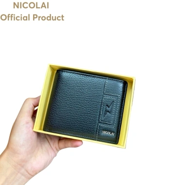 Ví da nam dạng ngang cao cấp full hộp NICOLAI - Giá ưu đãi 270k