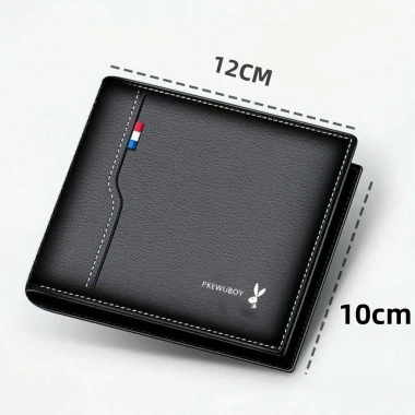 Ví da nam dáng ngang Playboy Auroa - Sang trọng, bền bỉ, giảm giá 38.000đ