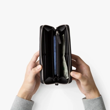 Ví Da NOME Zip Wallet XL Da thật, ngăn zip rộng, giảm 20% chỉ 1.035.000đ 5