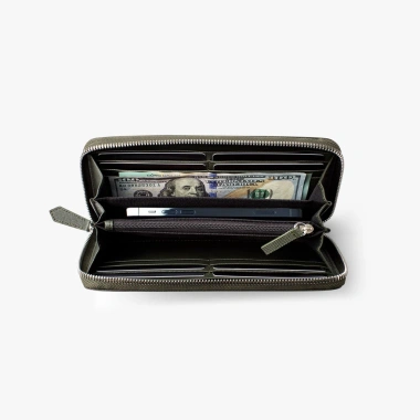 Ví Da NOME Zip Wallet XL Da thật, ngăn zip rộng, giảm 20% chỉ 1.035.000đ 6
