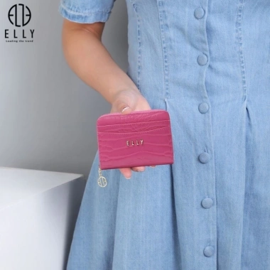 Ví da nữ cầm tay Elly EVH107 – Thiết kế sang trọng, dây da cao cấp, giảm giá 18% 2