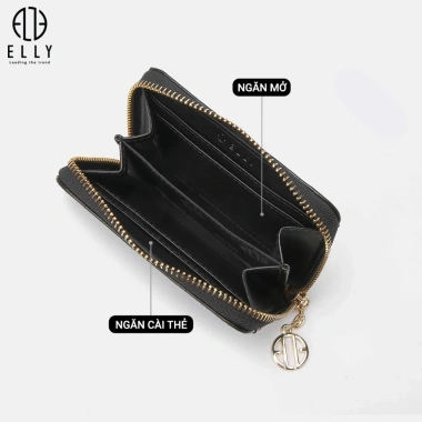 Ví da nữ cầm tay Elly EVH107 – Thiết kế sang trọng, dây da cao cấp, giảm giá 18% 5