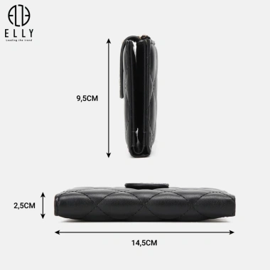 Ví da nữ cầm tay thời trang cao cấp ELLY EVH96 – Giá 599.000đ, giảm từ 748.750đ 5