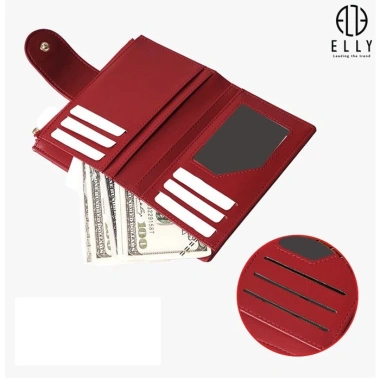 Ví da nữ cao cấp ELLY EVH96 - Thiết kế sang trọng, giảm giá 18% chỉ 509.150₫ 6
