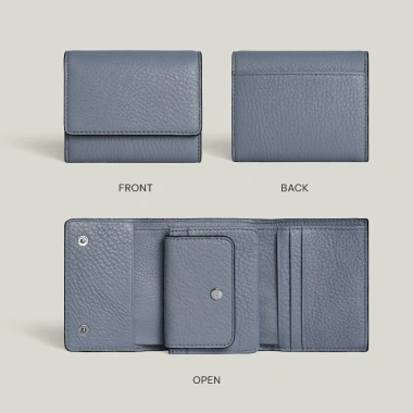 Ví Da Nữ Gập Ba Epsom Leather Lagom SHE Trifold - Giá chỉ 755.000đ 5