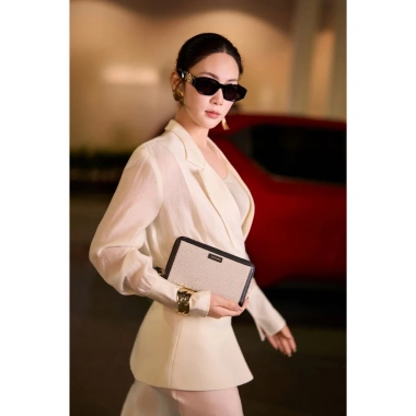 Ví Da Nữ Giovanni Long Zip – Vải Viền Da Bò Cao Cấp, Giá 1.449.000₫ 4