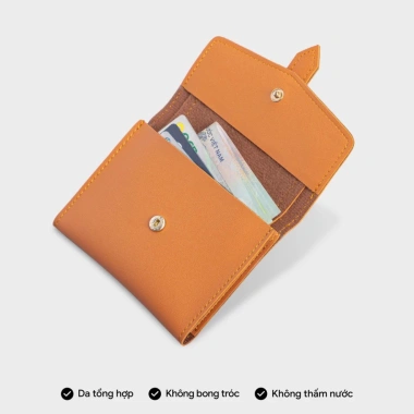 Ví da nữ mini YUUMY YV29 - Nhỏ gọn, đa màu, đựng tiền thẻ, free ship, chỉ 690.000₫
