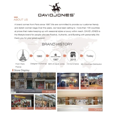Ví Da PU David Jones Paris Họa Tiết Cá Sấu Dành Cho Nữ – Đựng Thẻ, Giảm còn 264.000đ 2