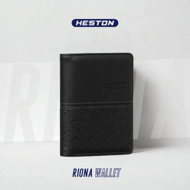Ví Da PU Đứng Monogram Riona Nam Nữ - Nhiều Ngăn Bóp Tiền Thẻ 205.000 | HESTON