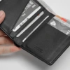 Ví Da PU Nam Monogram Dập Chìm Cao Cấp Thiết Kế Dọc Vertical | MONZI 205.000 8