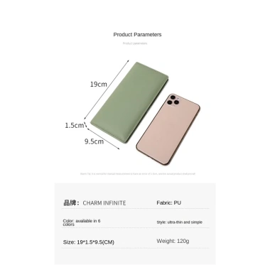 Ví Da PU Siêu Mỏng Chống Trộm Thời Trang Nữ - Giá 185.938₫ Giảm Đến 23 8