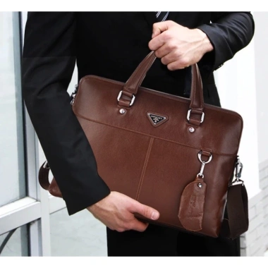 Ví da thật Sapolney 239 - Túi laptop 14 inch, da bò cao cấp, chống thấm, giá 2.09 triệu 4 Ví da thật Sapolney 239 - Túi laptop 14 inch, da bò cao cấp, chống thấm, giá 2.09 triệu 4
