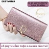 Ví Dài Nữ Cầm Tay Da Bò BANYANU 3.212 - Dự Tiệc, Quà Tặng Sinh Nhật, Giá 325.000 4