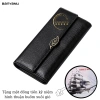 Ví dài nữ cầm tay da bò nắp gập BANYANU - Hộp quà sang trọng, chỉ 328.000₫ 7