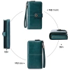 Ví dài RFID đa năng dây đeo cổ tay thanh lịch cho nữ - Giá chỉ 284.732 VND giảm sâu 2