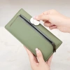 Ví dài RFID nữ PU sang trọng, ngăn tiền xu và thẻ, giảm giá 18.5k 2