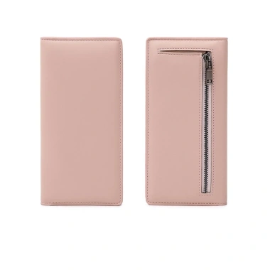 Ví dài RFID nữ PU sang trọng, ngăn tiền xu và thẻ, giảm giá 18.5k 8