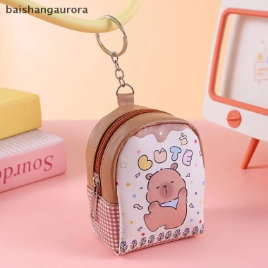 Ví Dây Kéo Capybara Kawaii – Túi Bảo Quản Tiền, Son, Tai Nghe Dễ Thương, 41.288₫