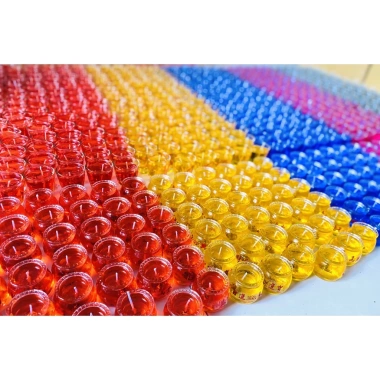 Vỉ Đèn Cầy Ly Hồ Lô 5 Chung Ngũ Sắc Cúng Ông Địa Thần Tài - Nến Ly Cung Hỷ Giá 60.300 VND