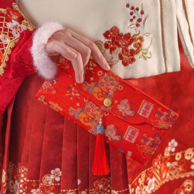 Ví đỏ Tết Nguyên Đán SJJL - Túi tiền trẻ em thêu thổ cẩm polyester, quà tặng Thần tài mùa xuân, giảm còn 140,140₫ 5 Ví đỏ Tết Nguyên Đán SJJL - Túi tiền trẻ em thêu thổ cẩm polyester, quà tặng Thần tài mùa xuân, giảm còn 140,140₫ 5