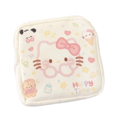 Ví Đựng Băng Vệ Sinh Mini Nữ Sinh Wanhy - Túi Kéo Khóa Nhỏ Gọn, Giá 23.900₫ 5