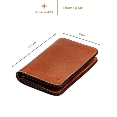 Ví đứng da veg Tochigi phong cách Nhật Bản Chalames 6 màu thời trang giảm giá giá ưu đãi 1.460.674 2