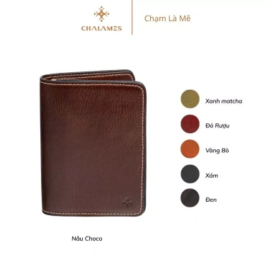 Ví đứng da veg Tochigi phong cách Nhật Bản Chalames 6 màu thời trang giảm giá giá ưu đãi 1.460.674 7