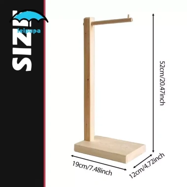 Ví Đựng Gỗ Đa Năng - Giá Đỡ Tai Nghe, Túi Xách, Vòng Cổ - Giảm Giá 300.300₫ 7