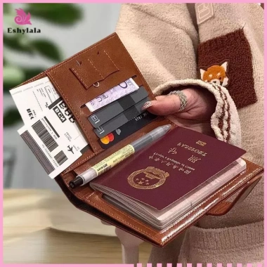 Ví đựng hộ chiếu du lịch chặn RFID có ngăn thẻ cho nam nữ - Giá chỉ 70.632 VND