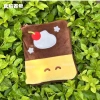 Ví đựng hộ chiếu Pudding dễ thương – Túi vải bông cho thẻ, hộ chiếu du lịch 3