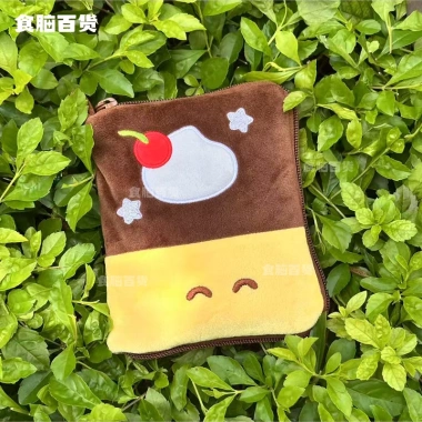 Ví đựng hộ chiếu Pudding dễ thương – Túi vải bông cho thẻ, hộ chiếu du lịch