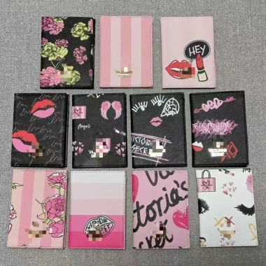 Ví đựng hộ chiếu Victorias Secret khe cắm thẻ đa năng cho nữ nhỏ gọn di động