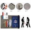 Ví Đựng Passport Nam Nữ Chống Thấm Nhiều Ngăn Thẻ Visa - Giá chỉ 58k Giao Hàng 24H 7