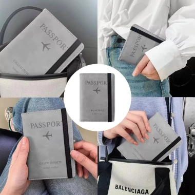 Ví Đựng Passport Nam Nữ Chống Thấm Nhiều Ngăn Thẻ Visa - Giá chỉ 58k Giao Hàng 24H 8