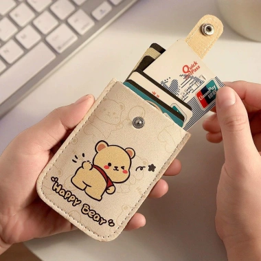 Ví đựng thẻ ATM & CCCD PoCha thiết kế Pooh đáng yêu, miễn phí ship, chỉ 28.000₫ 2