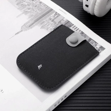 Ví đựng thẻ che giấu đa lớp OLVIDO da PU, hộp ID kéo 4 ngăn mỏng nam - chỉ 76.680₫